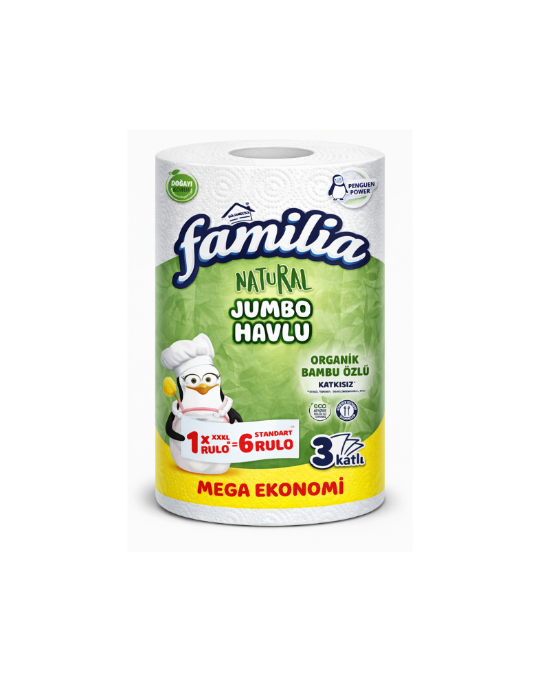 Familia Jumbo Rulo Havlu